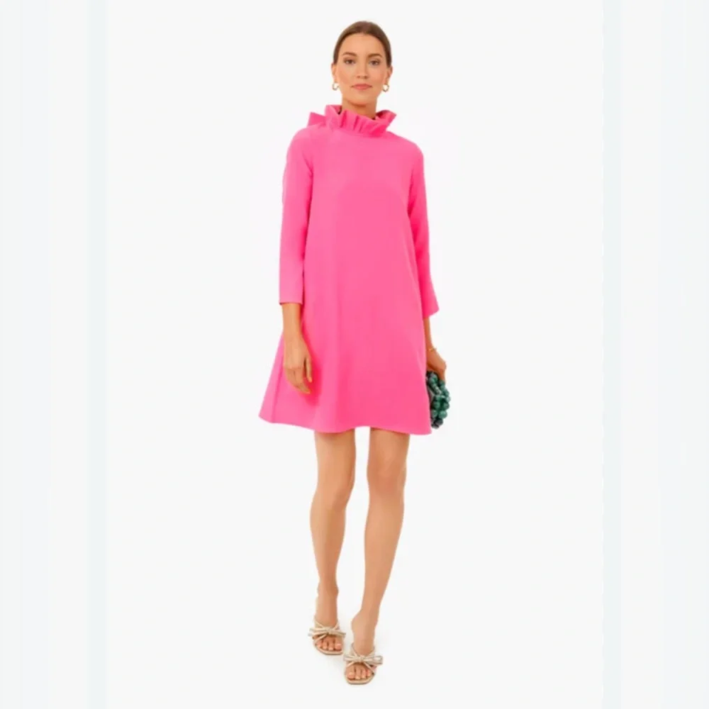 Tuckernuck - Hot Pink Daphne Mini Dress - Size: Medium - Picture 1 of 9